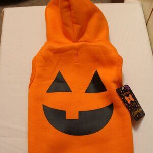 Pumpkin Dog Halloween Costume - Size M - New With Tags
